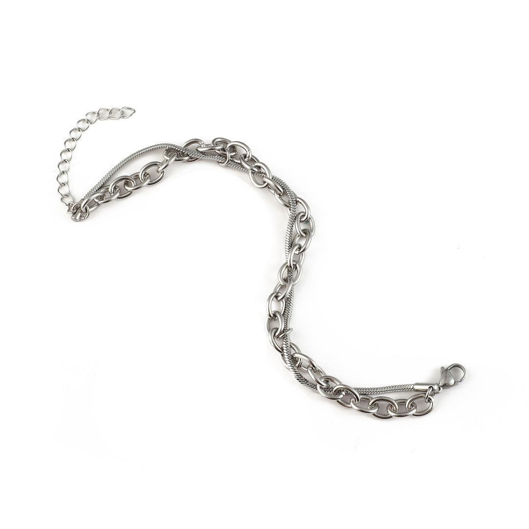 Serpent Orbit Duo Bracelet