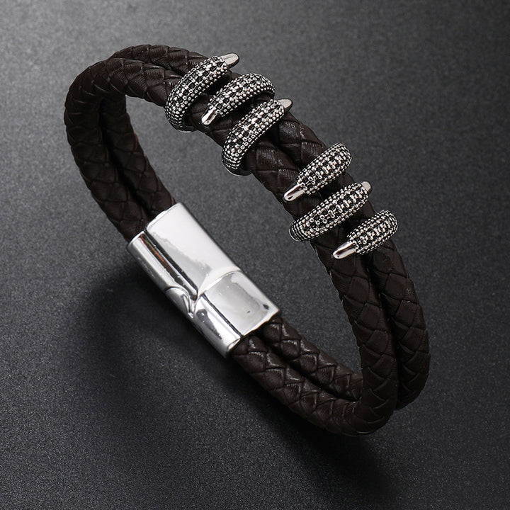 Cocoa Forge Clawed Bracelet - Silver