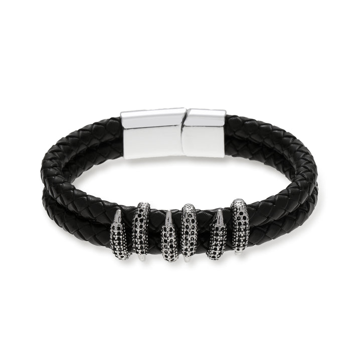 Cocoa Forge Clawed Bracelet - Silver