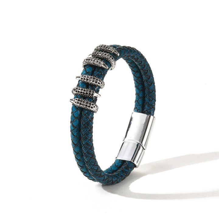 Darkforge Clawed Bracelet - Blue