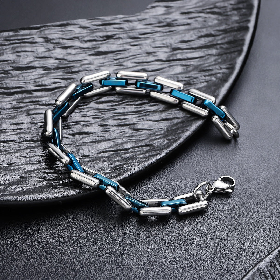 Duo Link Bracelet - Blue | Salty