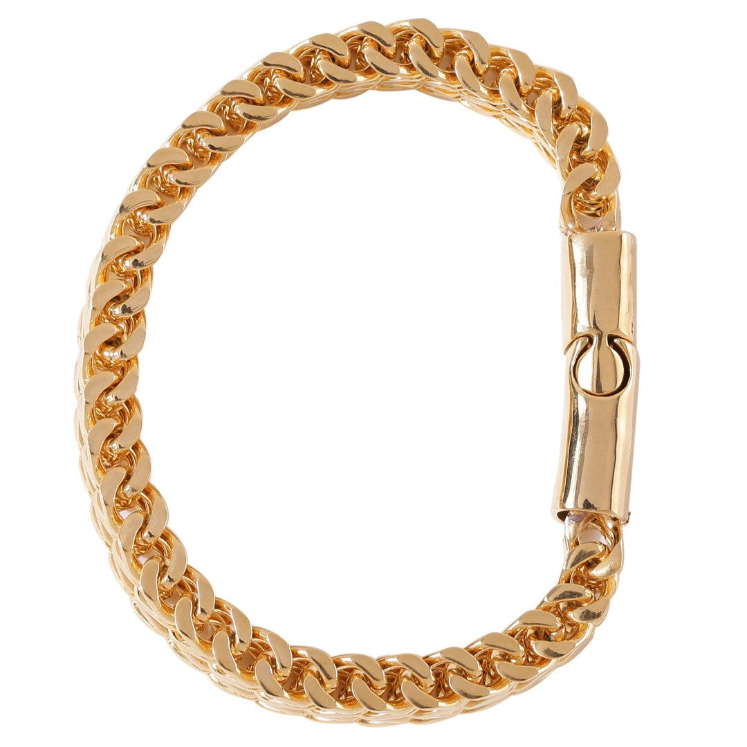 Golden Mesh Armor Bracelet | Salty