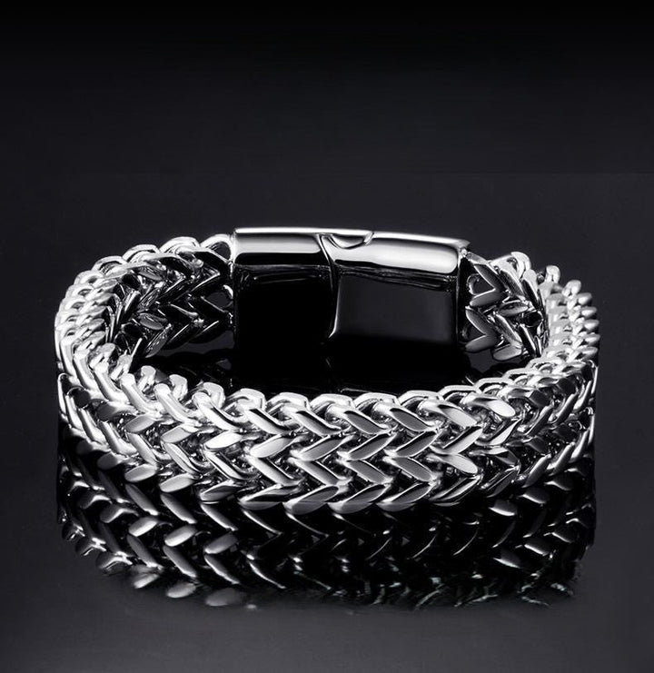 Bastion Woven Chain Bracelet | Salty