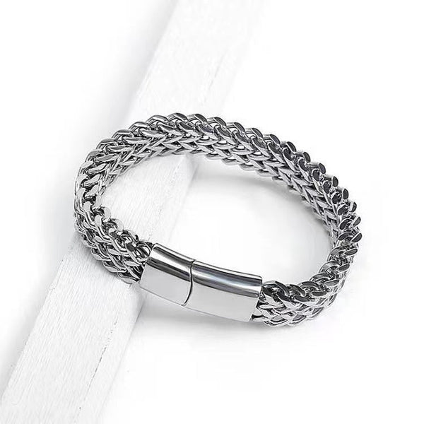 Bastion Woven Chain Bracelet