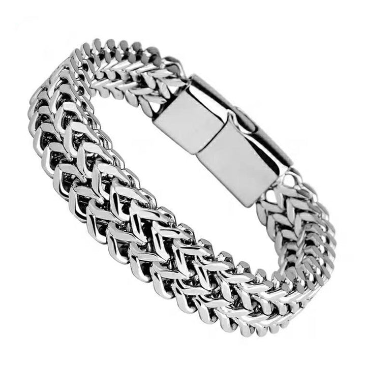 Bastion Woven Chain Bracelet | Salty