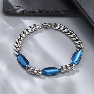 Azure Apex Link Bracelet | Salty