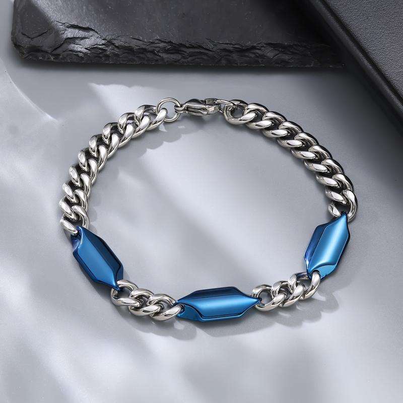 Azure Apex Link Bracelet | Salty