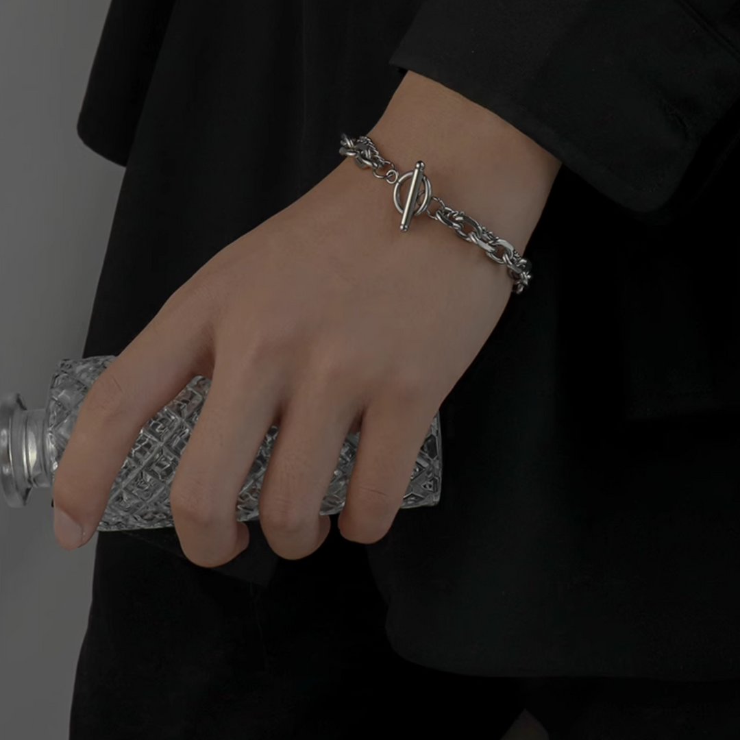 Gravix Dual Chain Toggle Bracelet | Salty