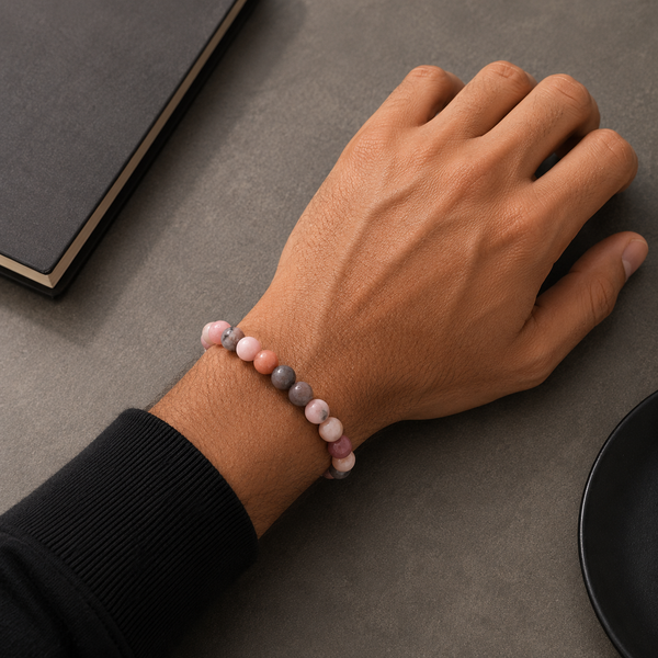 Blushstone Bead Bracelet