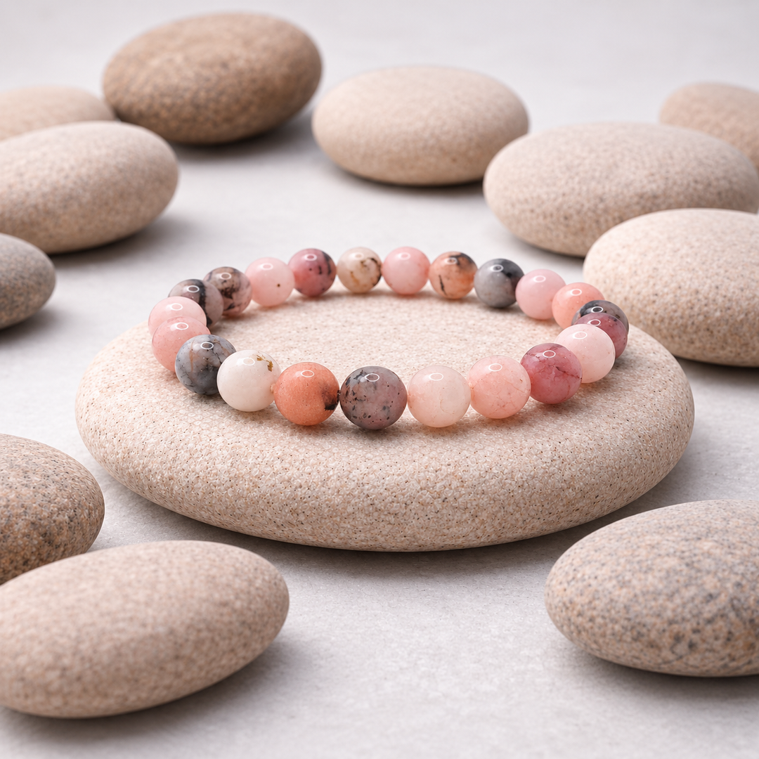 Blushstone Bead Bracelet