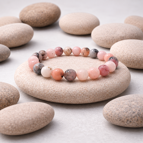 Blushstone Bead Bracelet