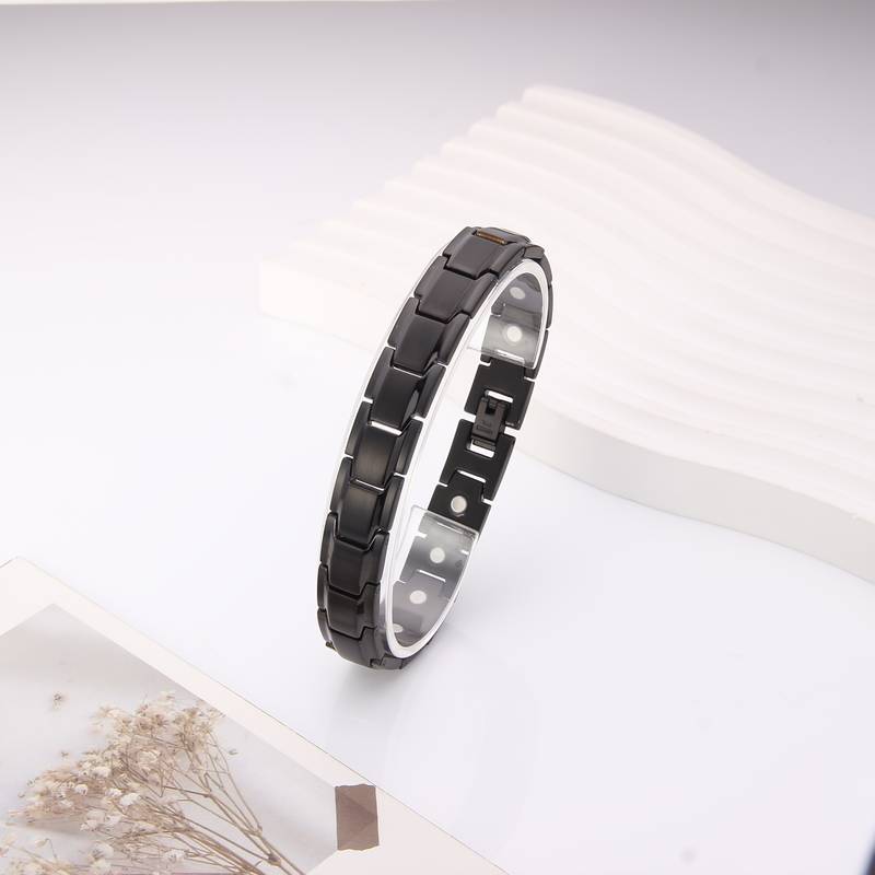 Premium Forge Link Bracelet - Black