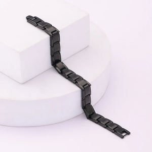 Premium Forge Link Bracelet - Black
