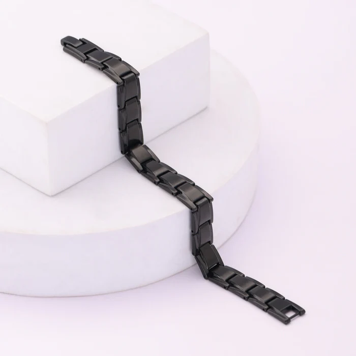 Premium Forge Link Bracelet - Black