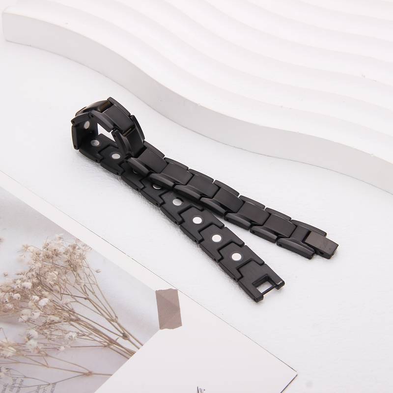 Premium Forge Link Bracelet - Black