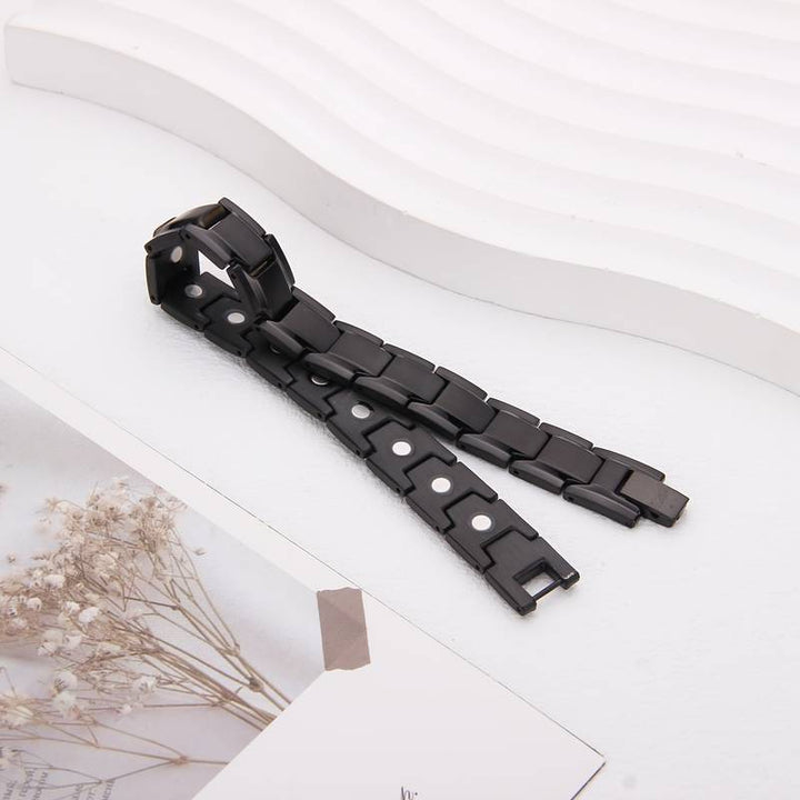 Premium Forge Link Bracelet - Black
