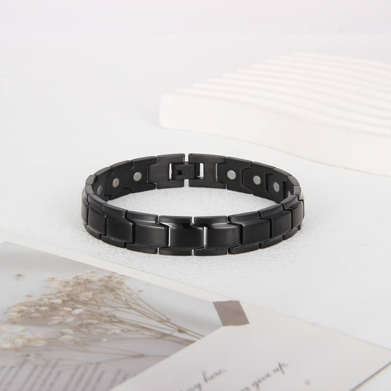 Premium Forge Link Bracelet - Black
