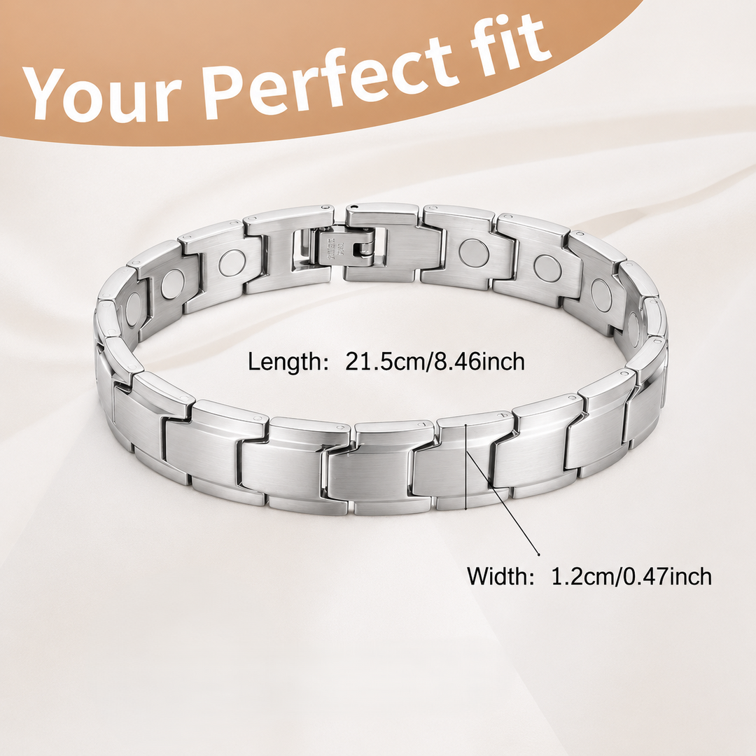 Premium Forge Link Bracelet - Silver