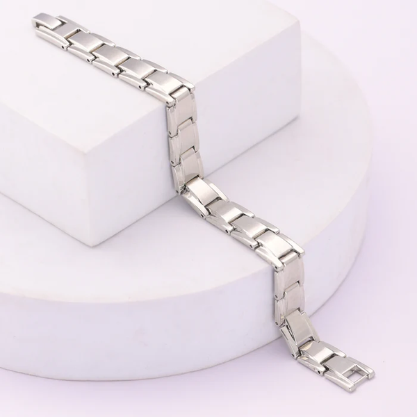 Premium Forge Link Bracelet - Silver