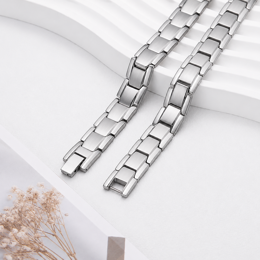 Premium Forge Link Bracelet - Silver