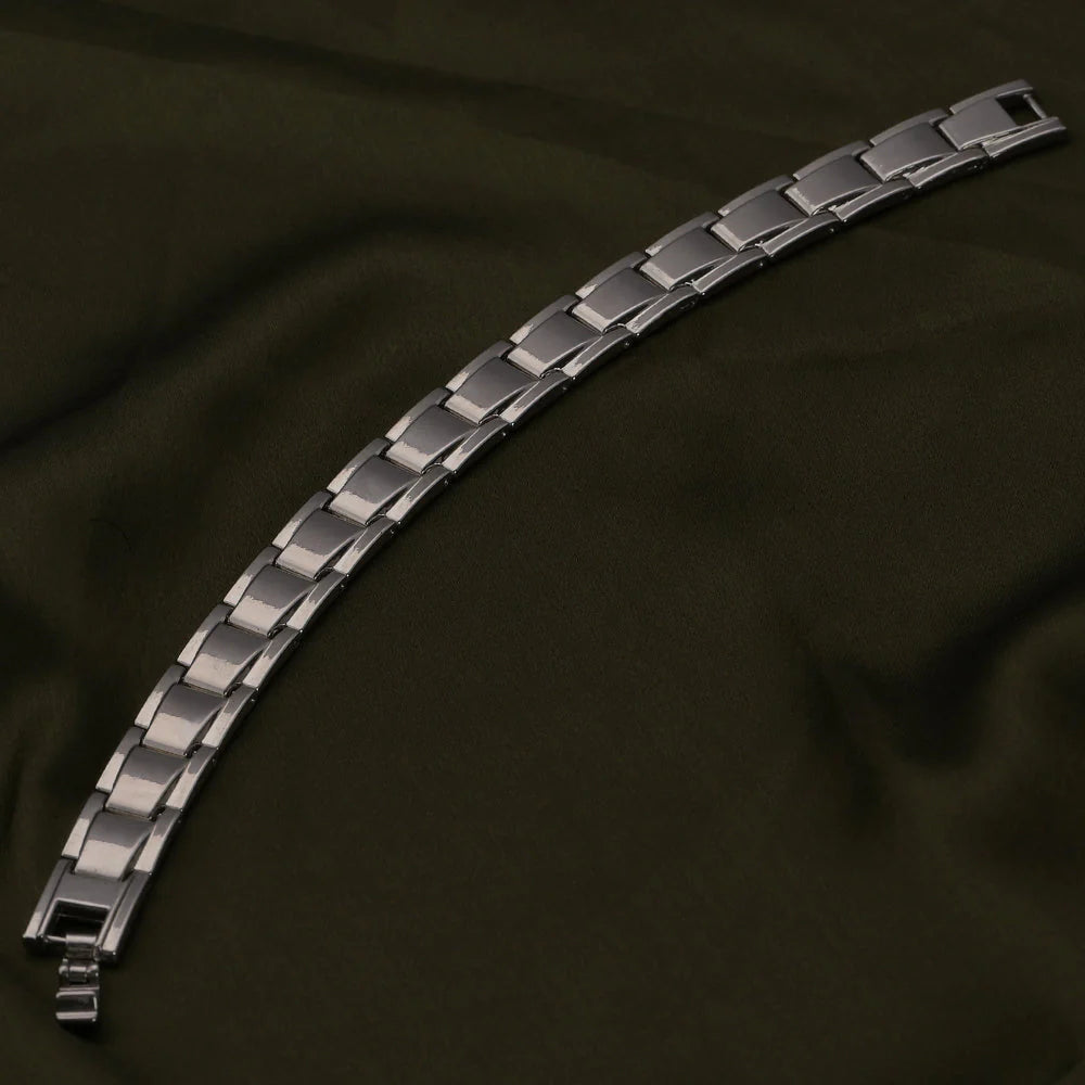 Premium Forge Link Bracelet - Silver