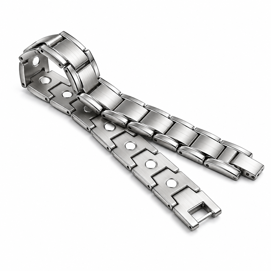 Premium Forge Link Bracelet - Silver