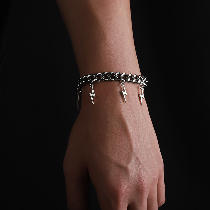 Thunder Pulse Charm Bracelet