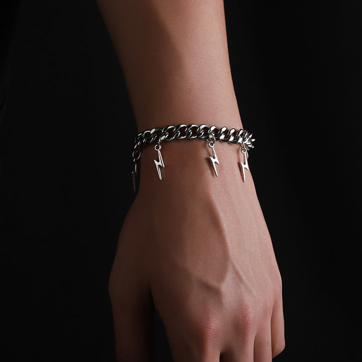 Thunder Pulse Charm Bracelet
