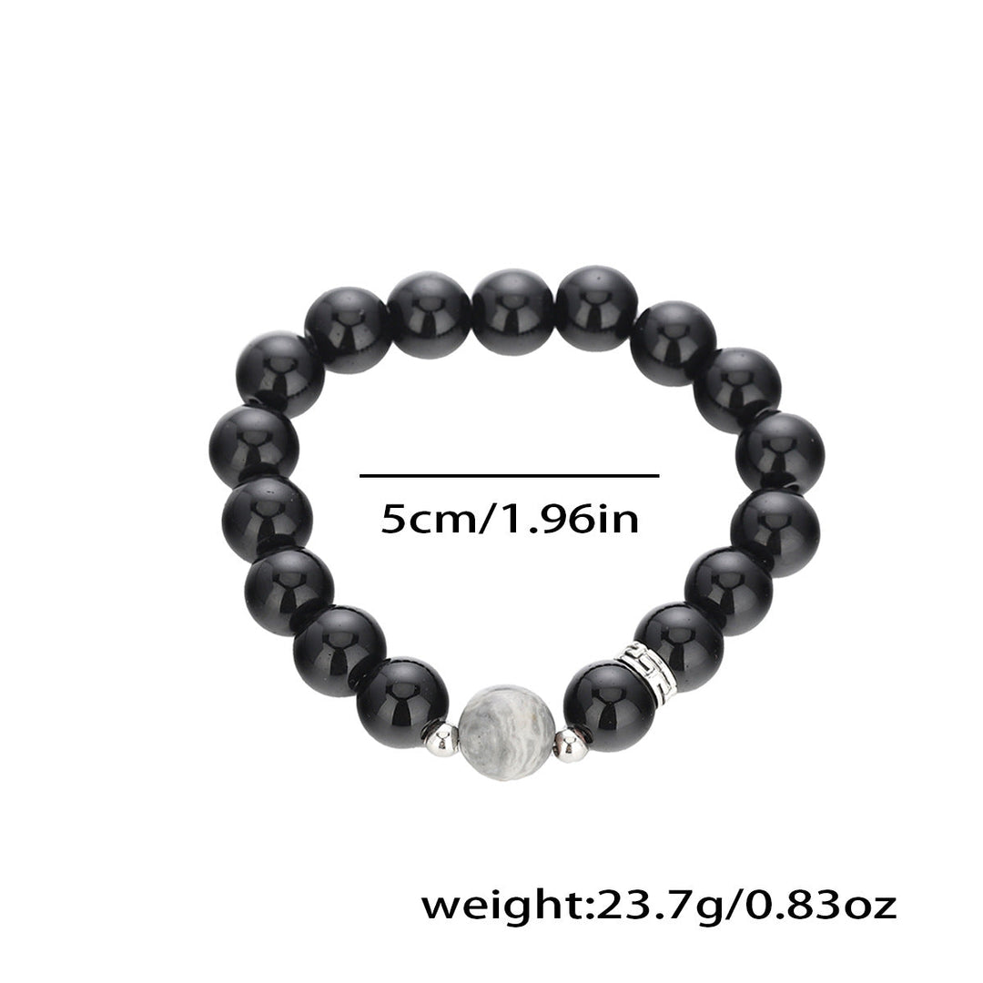 Eclipse Pearl Bead Bracelet