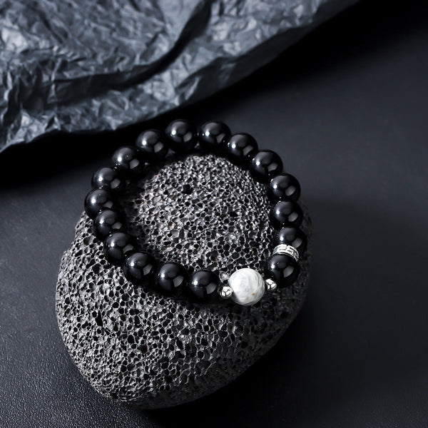 Eclipse Pearl Bead Bracelet