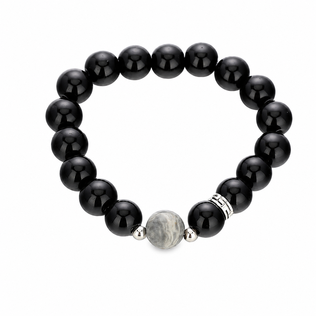 Eclipse Pearl Bead Bracelet