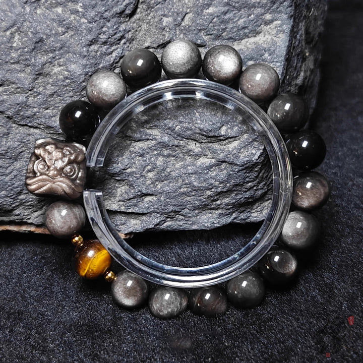 Eclipse Guardian Bead Bracelet