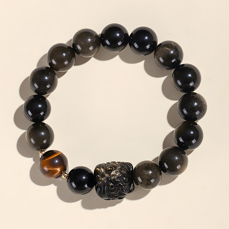 Eclipse Guardian Bead Bracelet