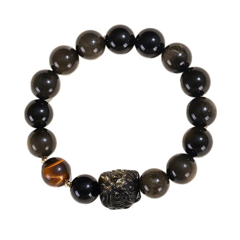 Eclipse Guardian Bead Bracelet