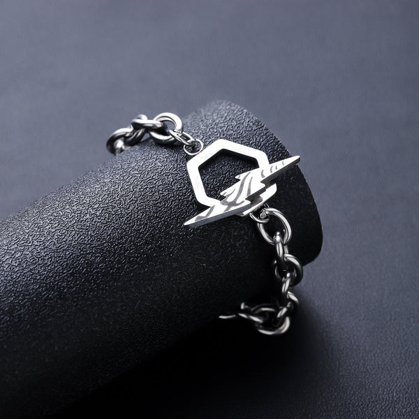 Aero Crest Chain Bracelet
