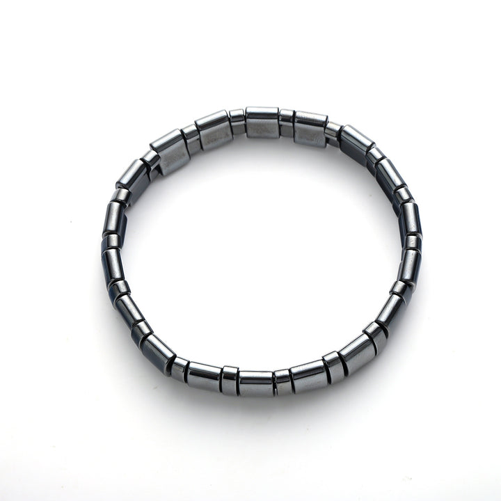 Vector Barrel Bracelet with Precision Metal Beads