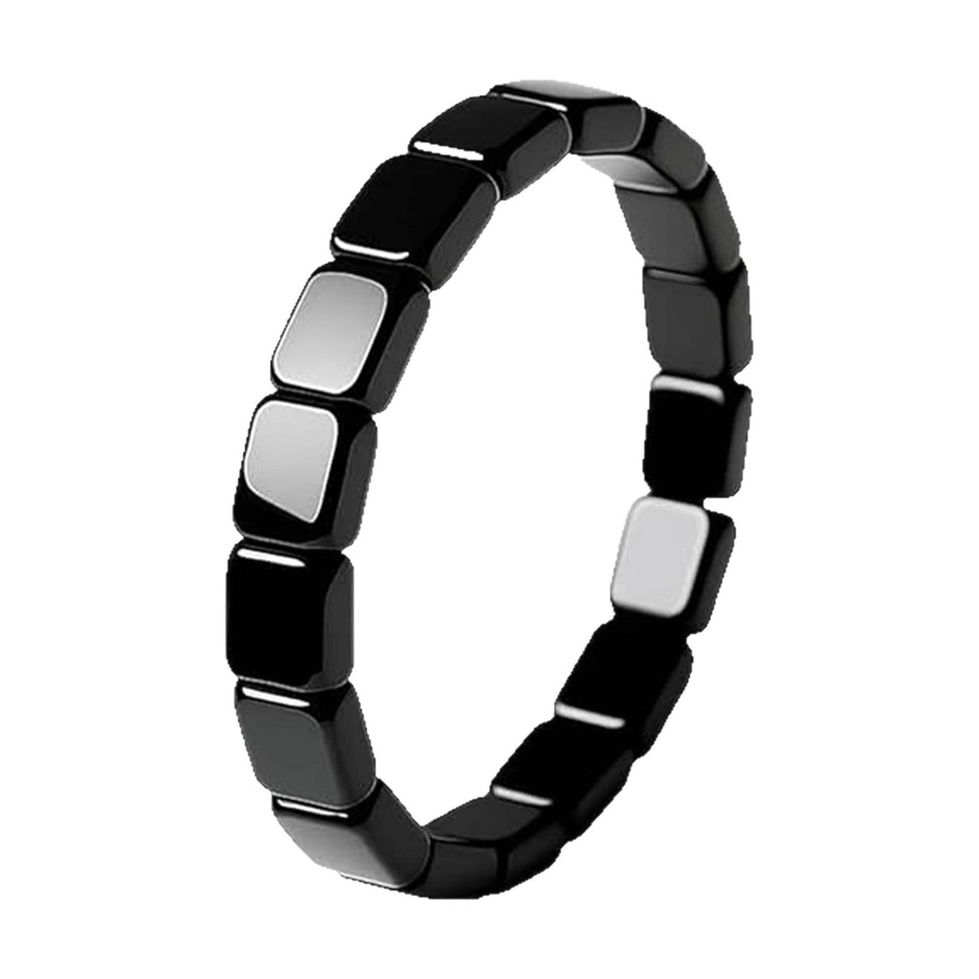 Obsidian Block Bracelet