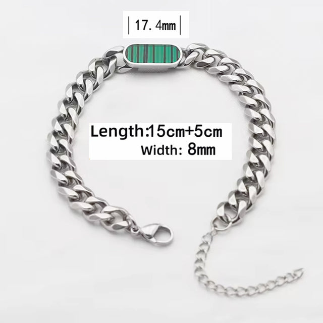 Emerald Pulse Bracelet