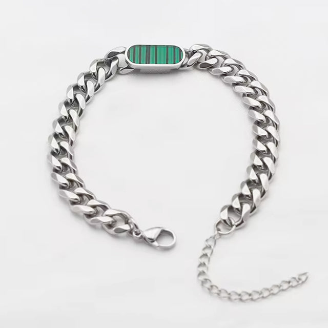 Emerald Pulse Bracelet