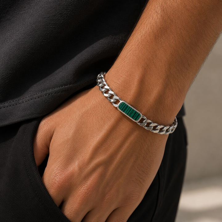 Emerald Pulse Bracelet