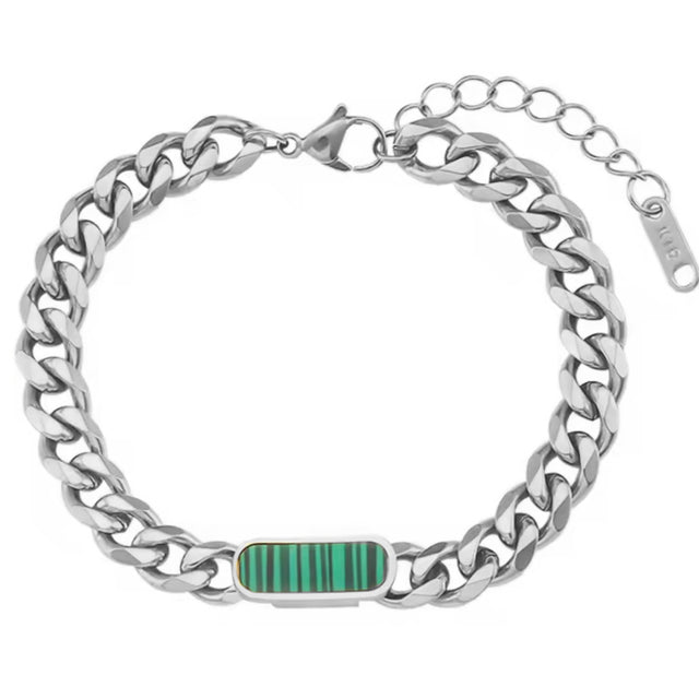 Emerald Pulse Bracelet