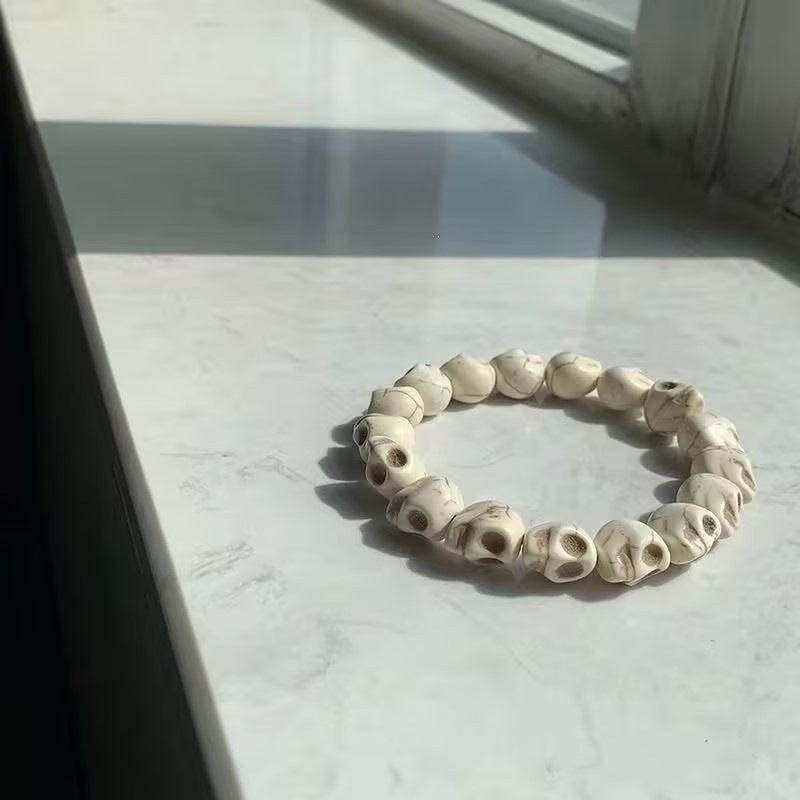 Skullbound Bead Bracelet