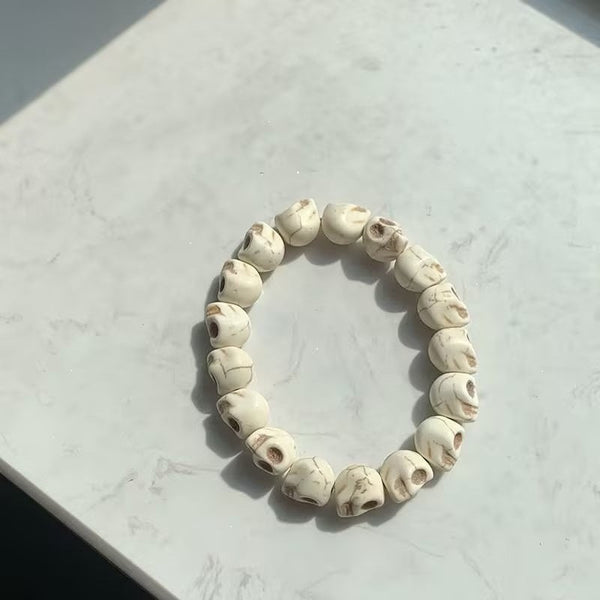 Skullbound Bead Bracelet