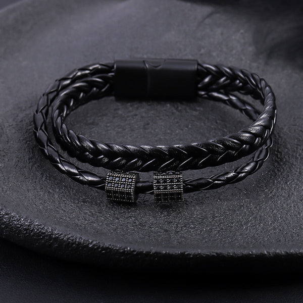 Black Cipher Bracelet