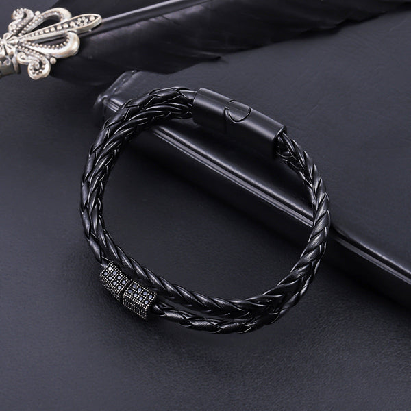 Black Cipher Bracelet