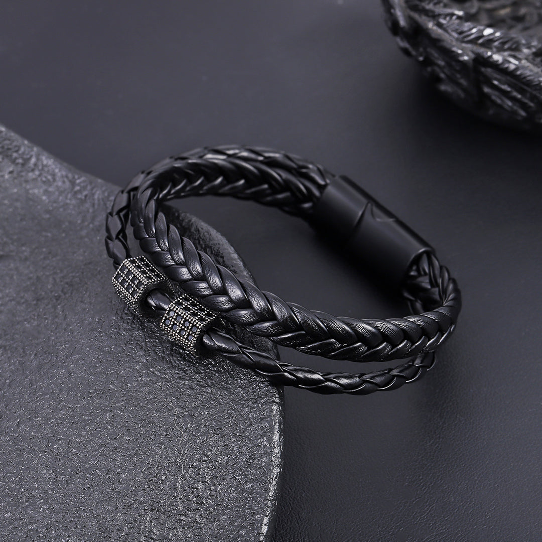 Black Cipher Bracelet