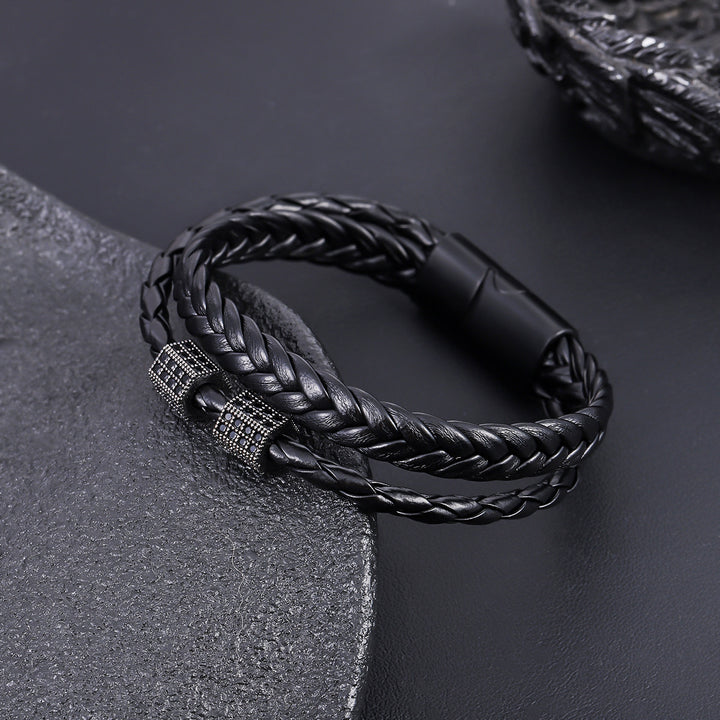 Black Cipher Bracelet