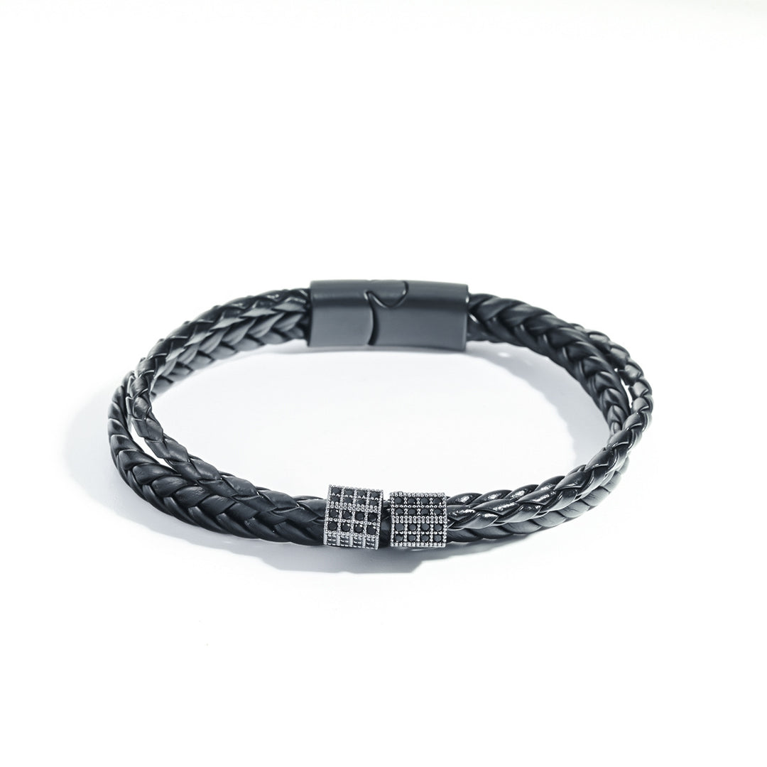 Black Cipher Bracelet