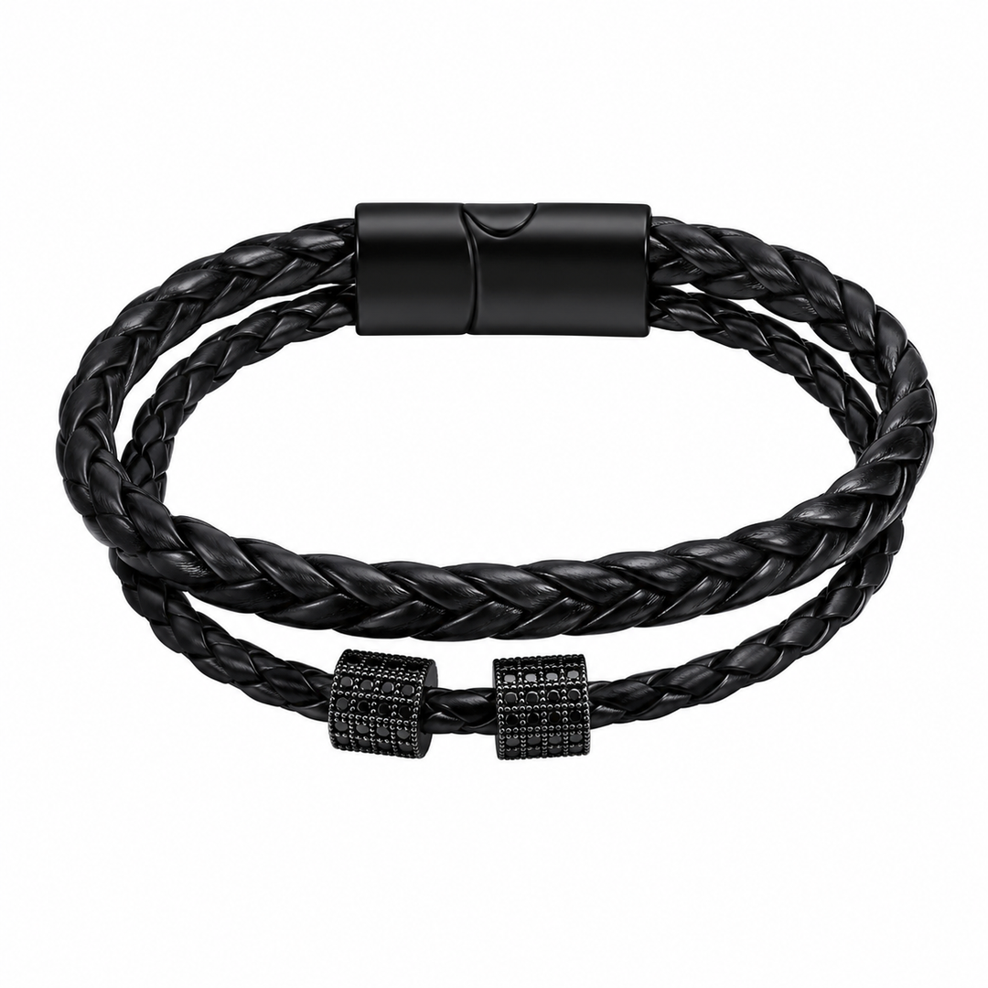 Black Cipher Bracelet