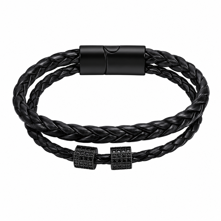 Black Cipher Bracelet